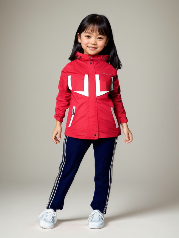 小学服装冬装展示 